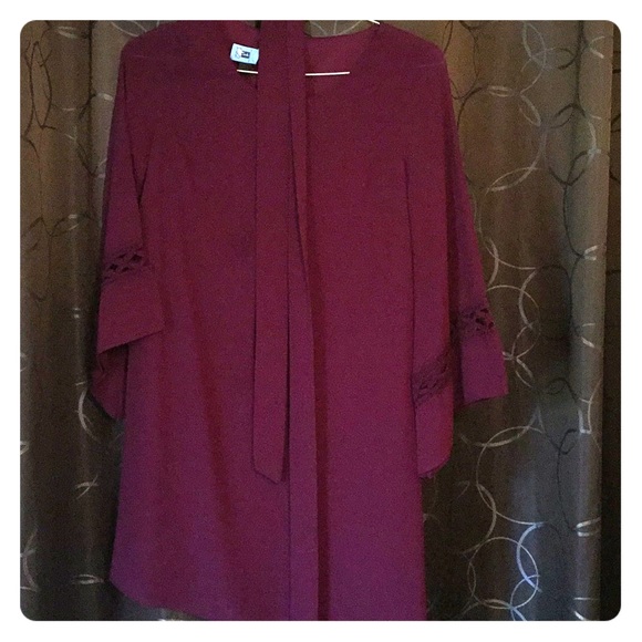 Fall casual dress with belt - Picture 1 of 2